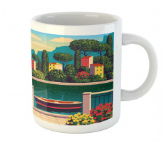 Mediterranean Romantic Scene Mug