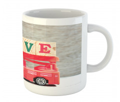 Toy with Love Words Mug