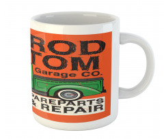 Garage Retro Vehicle Mug