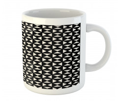 Basic Triangles in Squares Mug