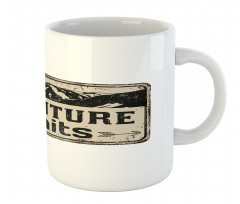 Rusty Art Mountain Mug