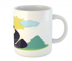 Mammal and His Baby Outdoors Mug