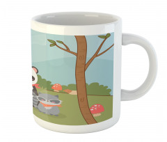 Forest Animals and Trees Mug