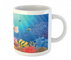 Colorful Marine Scenery Mug