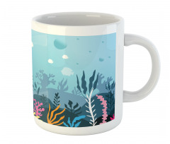 Seaweed Algae and Coral Mug