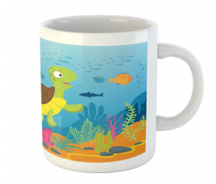 Funny Turtle Fish Types Mug