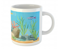 Exotic Fish and Seaweed Mug