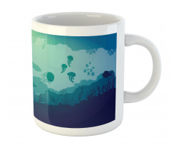 Jellyfish Corals Mammals Mug