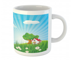 House on a Hill Mug