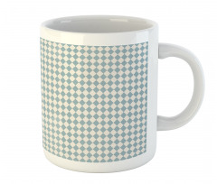 Diamond Check Rhombus Mug