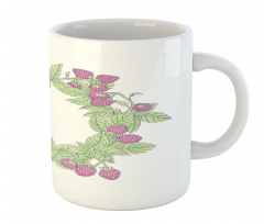 Raspberry Wreath Mug