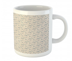 Pastel Branches Spots Mug