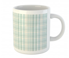 Pastel Plaid Layout Mug