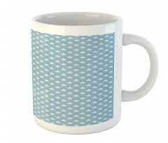 Simple Striped Stars Mug