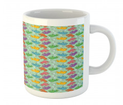 Colorful Polka Dot Animal Mug