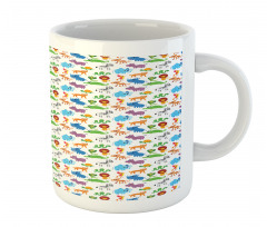 Zoo Childish Cartoon Image Mug