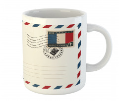 Postcard Stamp Mug