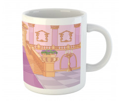 Palace Cartoon Interior Art Mug