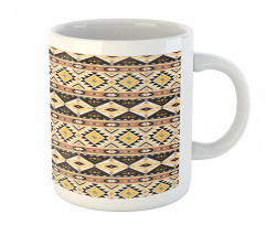 Mexican Lines and Triangles Mug