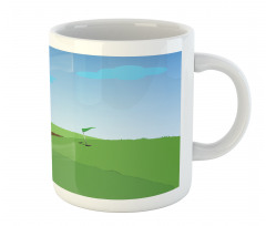 Grassy Hills Flag Mug