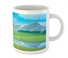 Golfing Field Mug