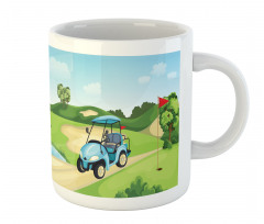 Hills Car Flags Mug