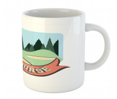 Forest and Flag Mug