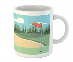 Sand Grassy Field Mug