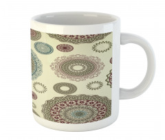 Oriental Round Motifs Mug