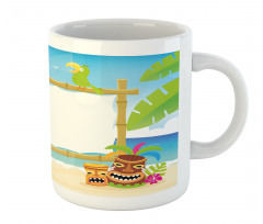 Hawaiian Children Happy Birds Mug