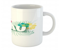 Hawaiian Party Time Petals Mug