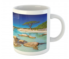 Beach and Clear Ocean Mug