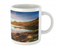 Tranquil Lake Sunrise Mug