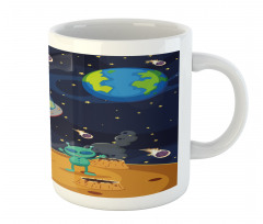 Children Space Travel Galaxy Mug