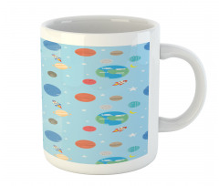 Colorful Galactic Elements Mug