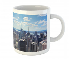 Skyscrapers Aerial View Mug