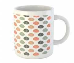 Rhythmic Autumnal Leaves Mug