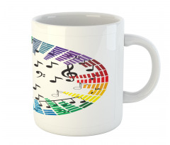 Colorful Round Layout Mug