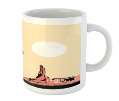 Cowboy Horse Sunset Mug