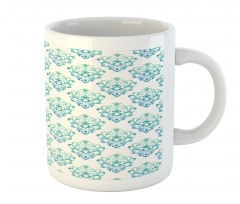 Damask Inspired Pattern Mug