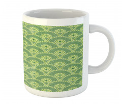 Antique Cultural Round Motif Mug