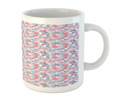 Intertwined Lily Lotus Flora Mug