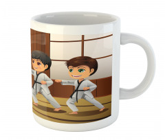 Children Dojo Practice Art Mug