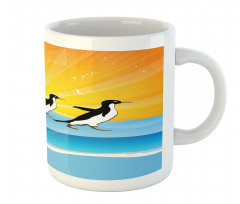 Penguins Walking Mug