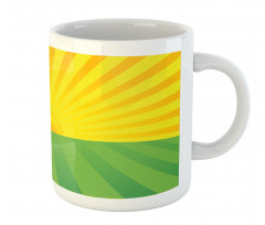 Simplistic Summer Sunrise Mug