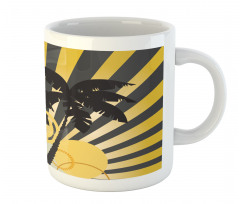 Contemporary Palm Trees Mug