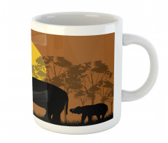 Animals and Trees Mug