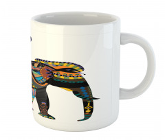 Woman on Mammal Mug