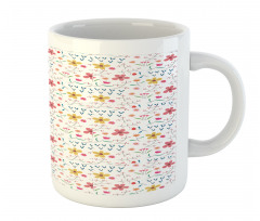 Colorful Wild Meadow Botany Mug