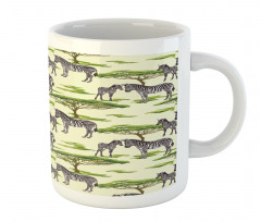 Wildlife Animals in a Forest Mug